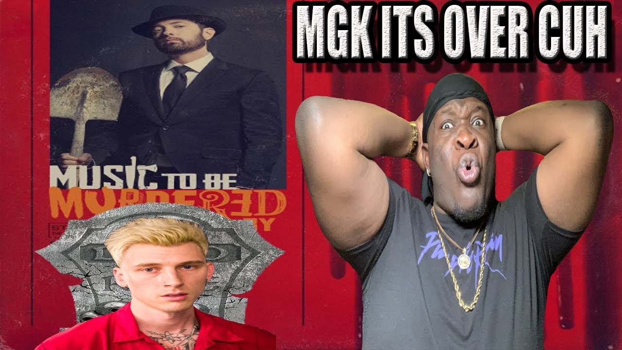 Eminem- Unaccommodating Ft Young MA (MGK Diss) REACTION