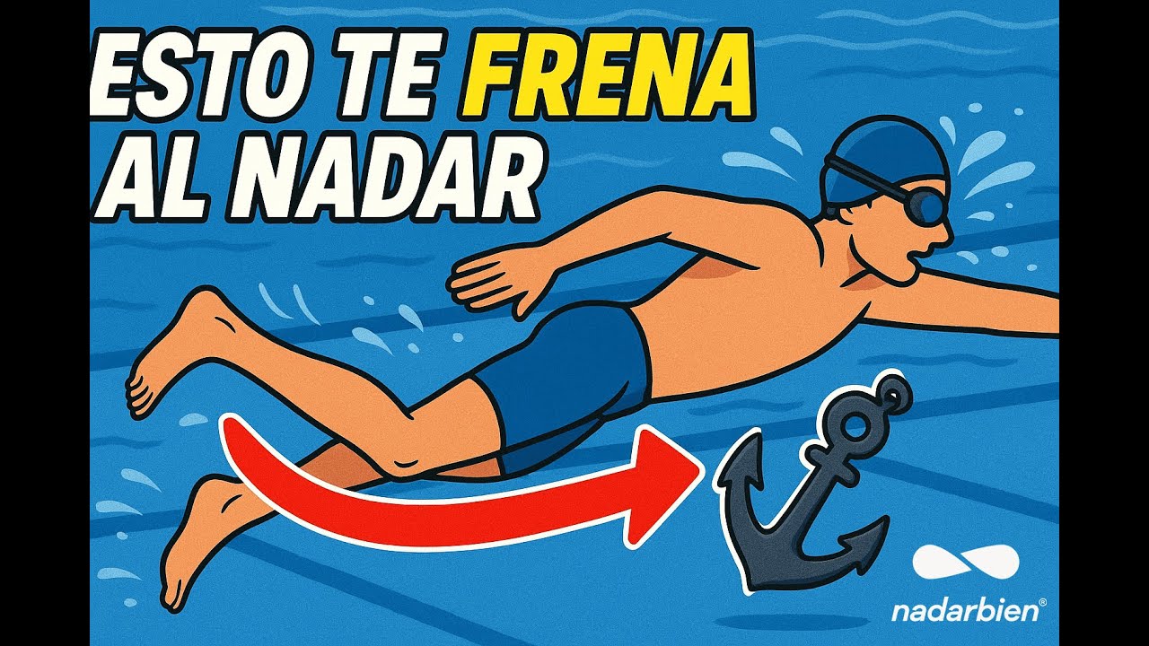 Tu empeine te impide avanzar nadando ¿lo sabias?