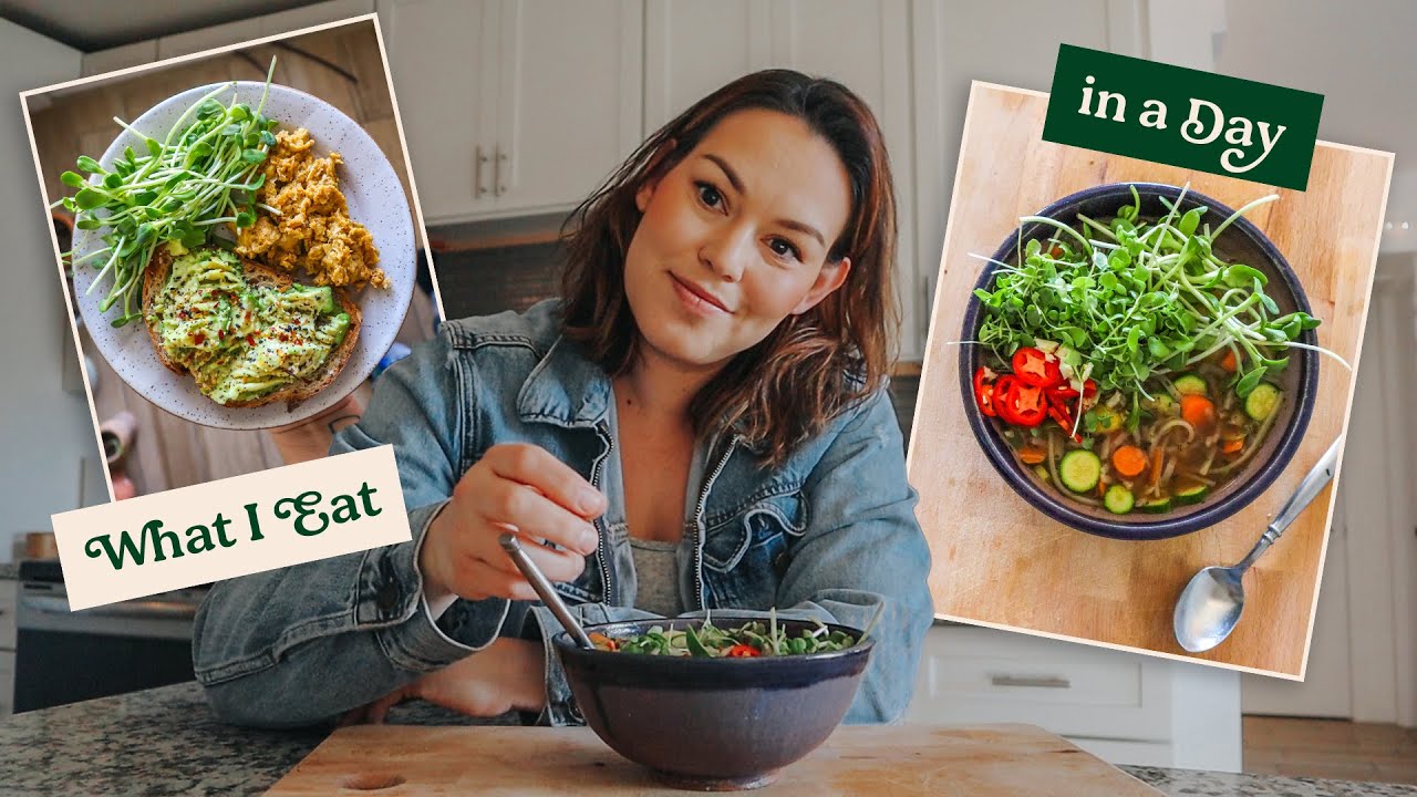 What I Eat in a Day | Realistic, Cozy, + Healthy | Easy Meals
