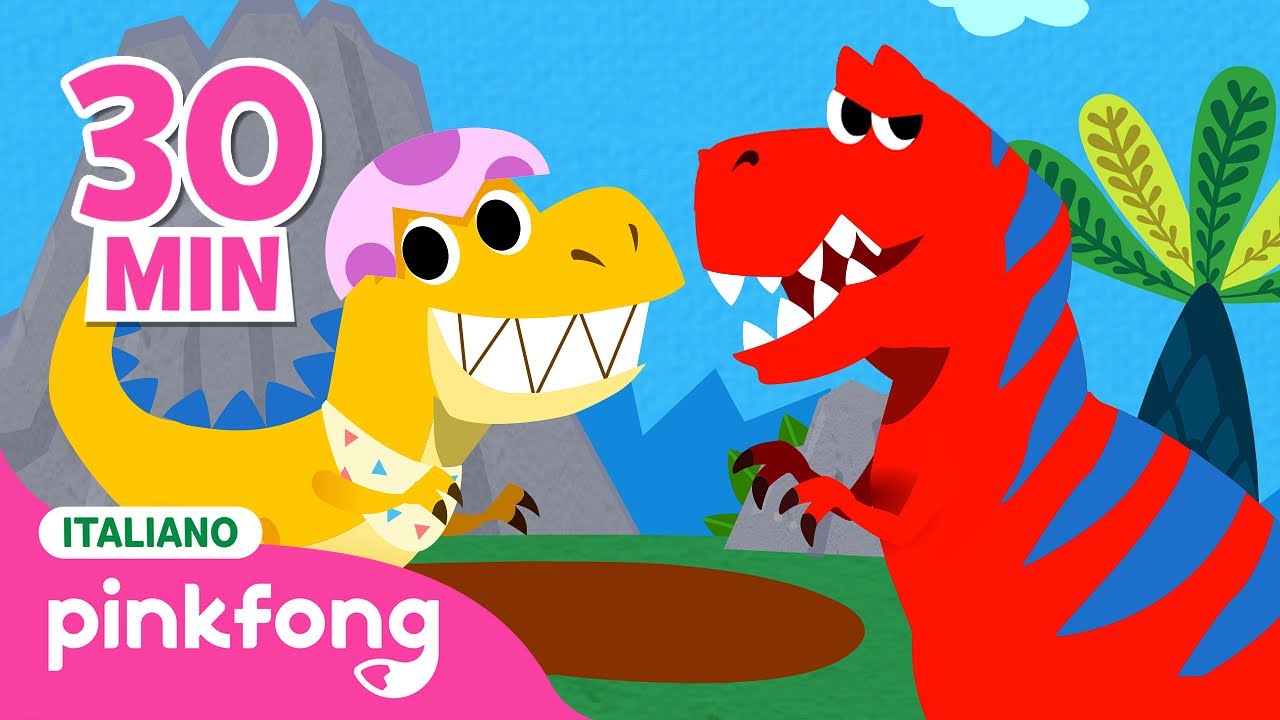 Canzoni sui dinosauriㅣSiamo dinosauriㅣPinkfong, Bimbo Squalo! Canzoni per Bambini