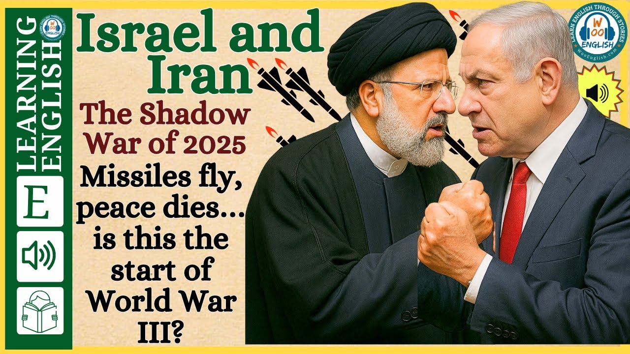 Learn English Through Story | Israel and Iran | Graded Reader | English Listening Practice