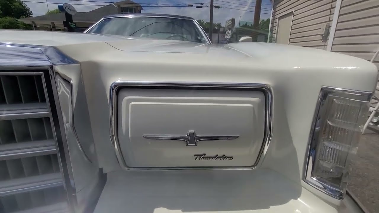 1979 Thunderbird walk around.