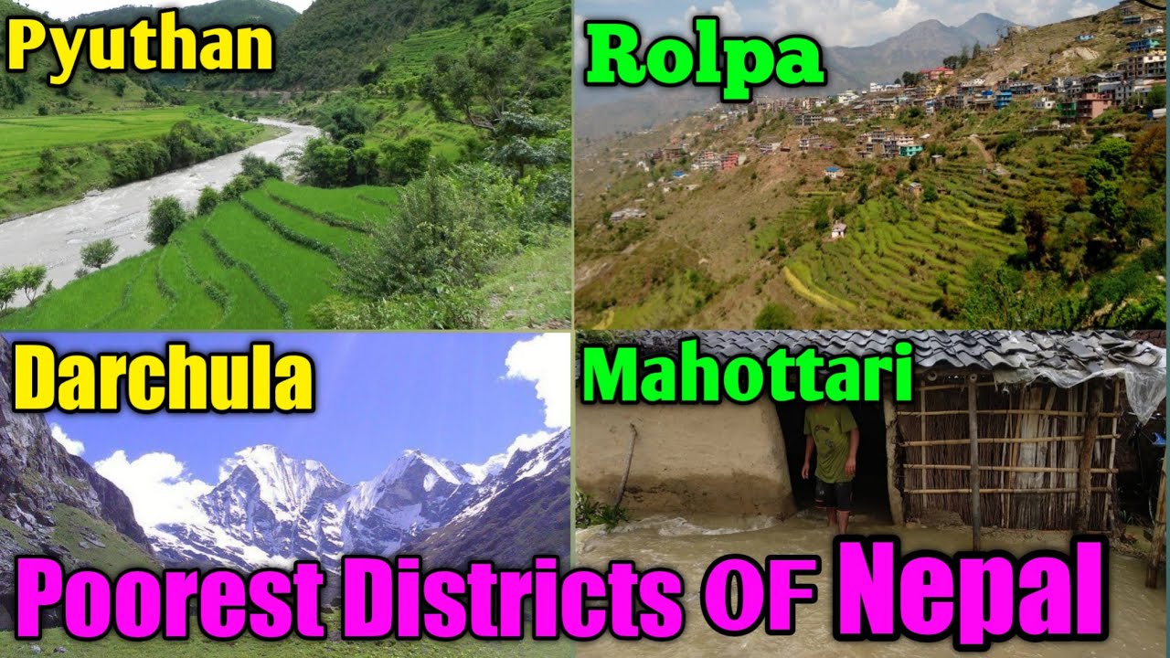 Top ten poorest districts of Nepal || नेपालका १० गरिब जिल्लाहरु || vigyan khabar