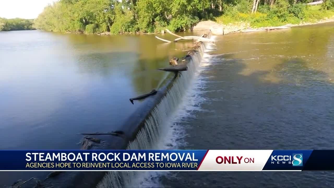 Steamboat Rock Dam to be removed in $3M project, making way for outdoor recreational spot