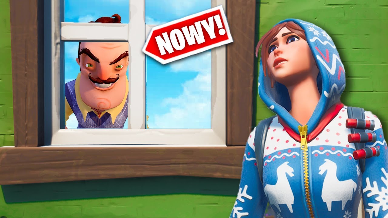 GRAMY HELLO NEIGHBOR W FORTNITE! *NOWY* Tryb w Fortnite Battle Royale