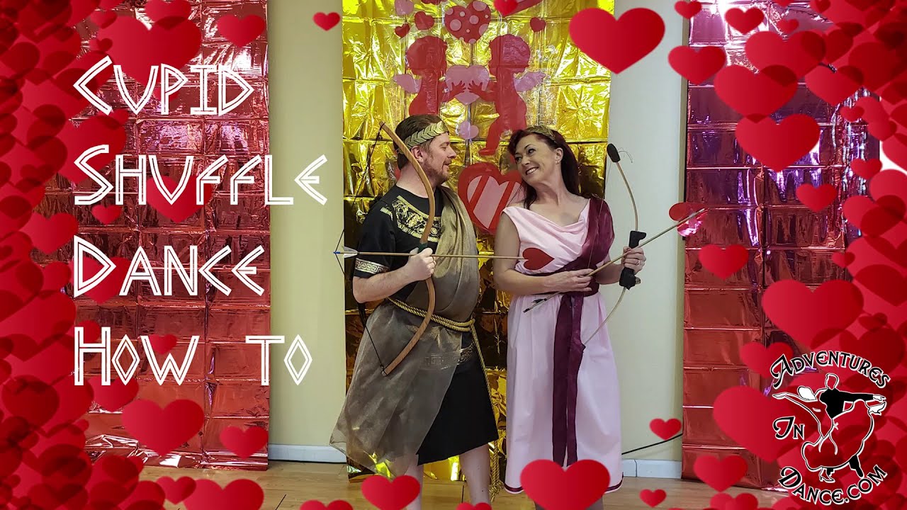 3 easy steps to dance the Cupid Shuffle: Valentines Edition!