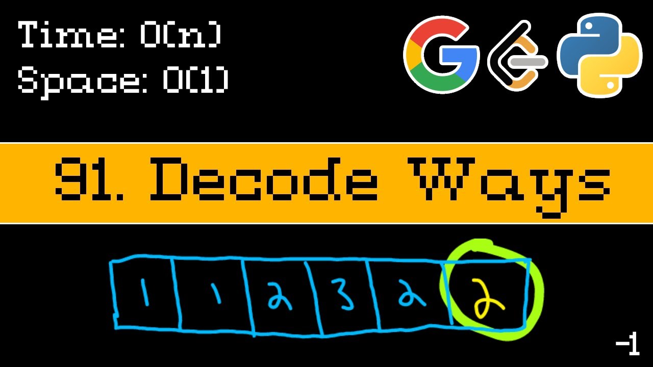 Decode Ways - Leetcode 91 - Blind 75 Explained - Dynamic Programming - Python