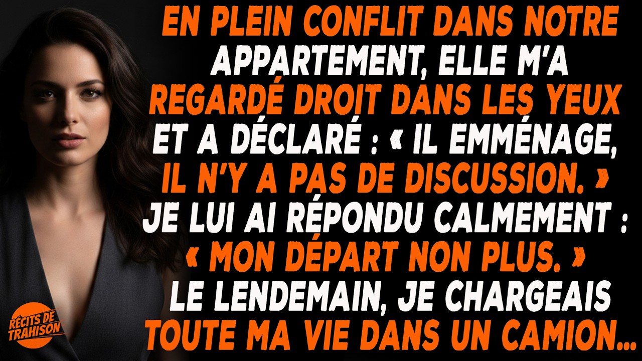 Ma Petite Amie M’a Dit : « Il Emménage — Il N’y A Aucune Discussion. » J’ai Répondu : Moi Non Plus…
