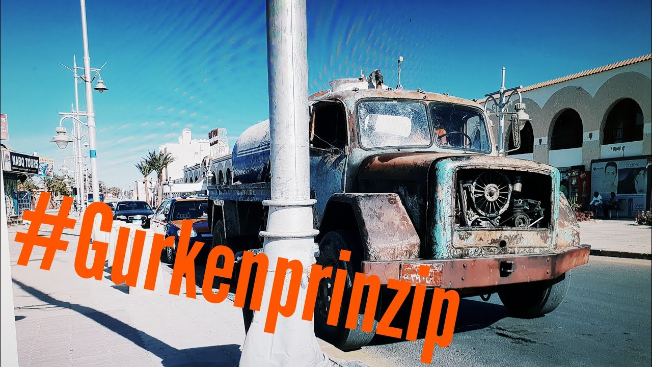 Magirus Deutz Panne in Ägypten - Original Gurkenprinzip!