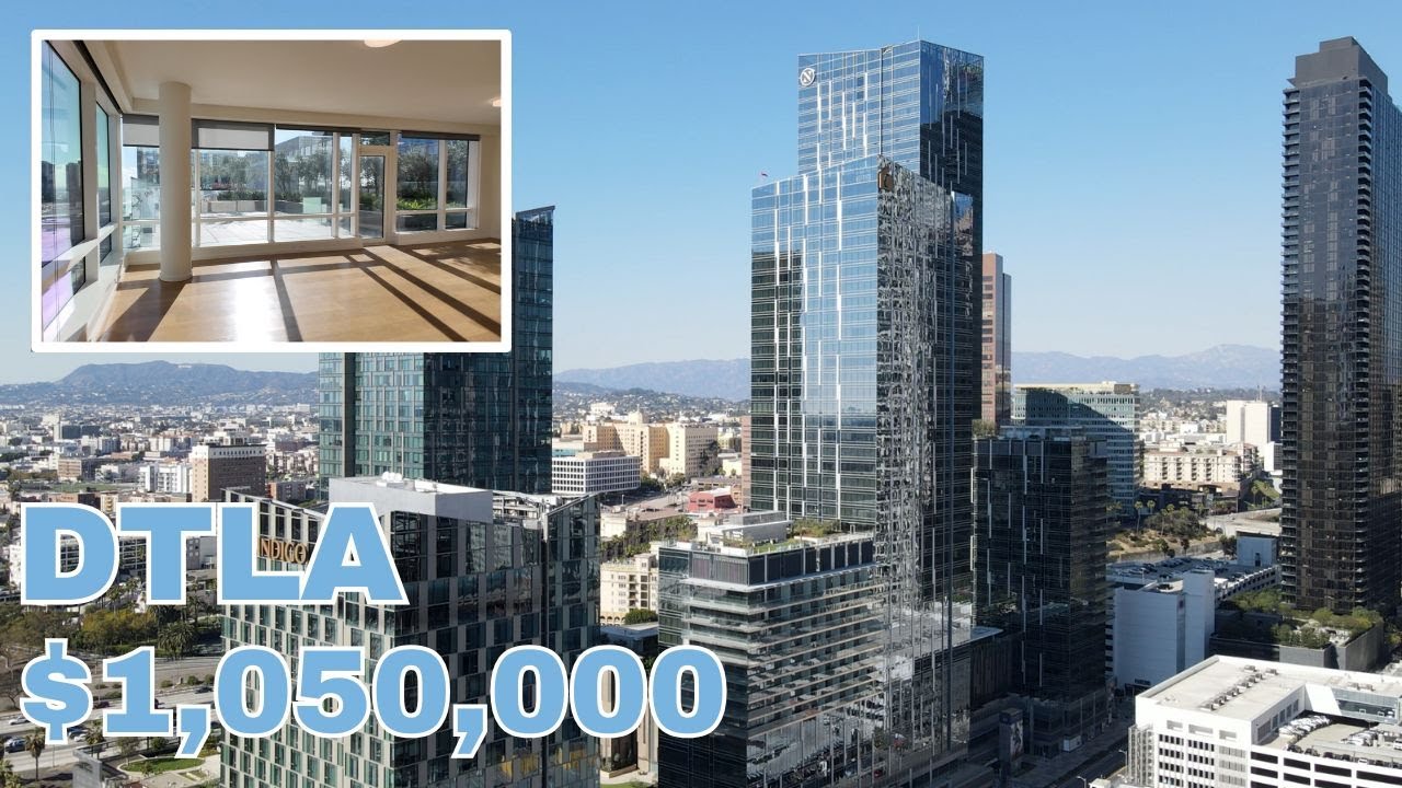 INSIDE a $1M Downtown LA Luxury Condo | Epic Views, Amenities & Private Balcony Tour!