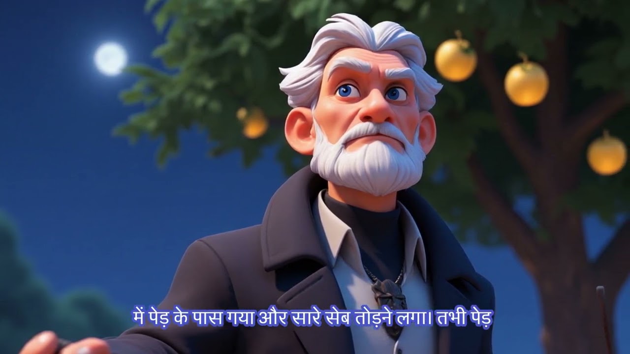 Gareeb kisan aur Jaduyi seb Ka ped 🌳🍎🍎