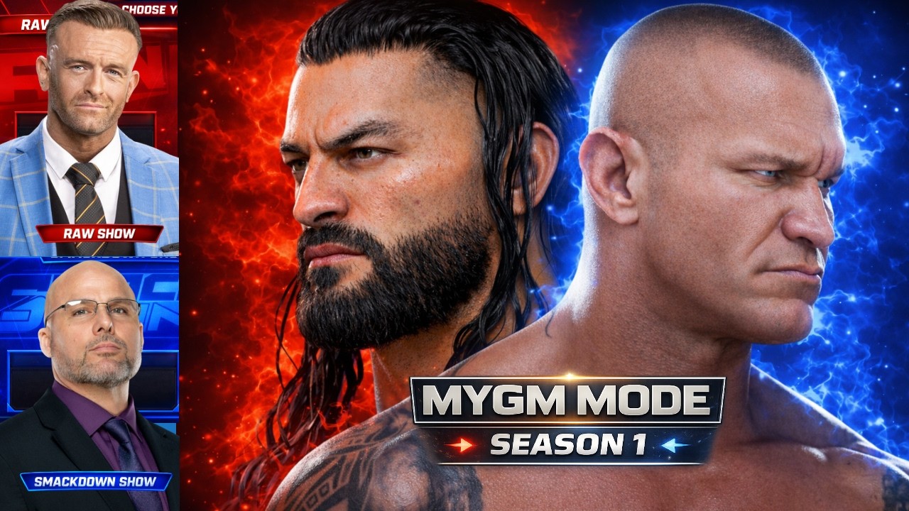 WWE 2K26 Live Stream - My Gm Mode Season 1 Week 9 Ft Roman Reigns John Cena Brock Lesnar