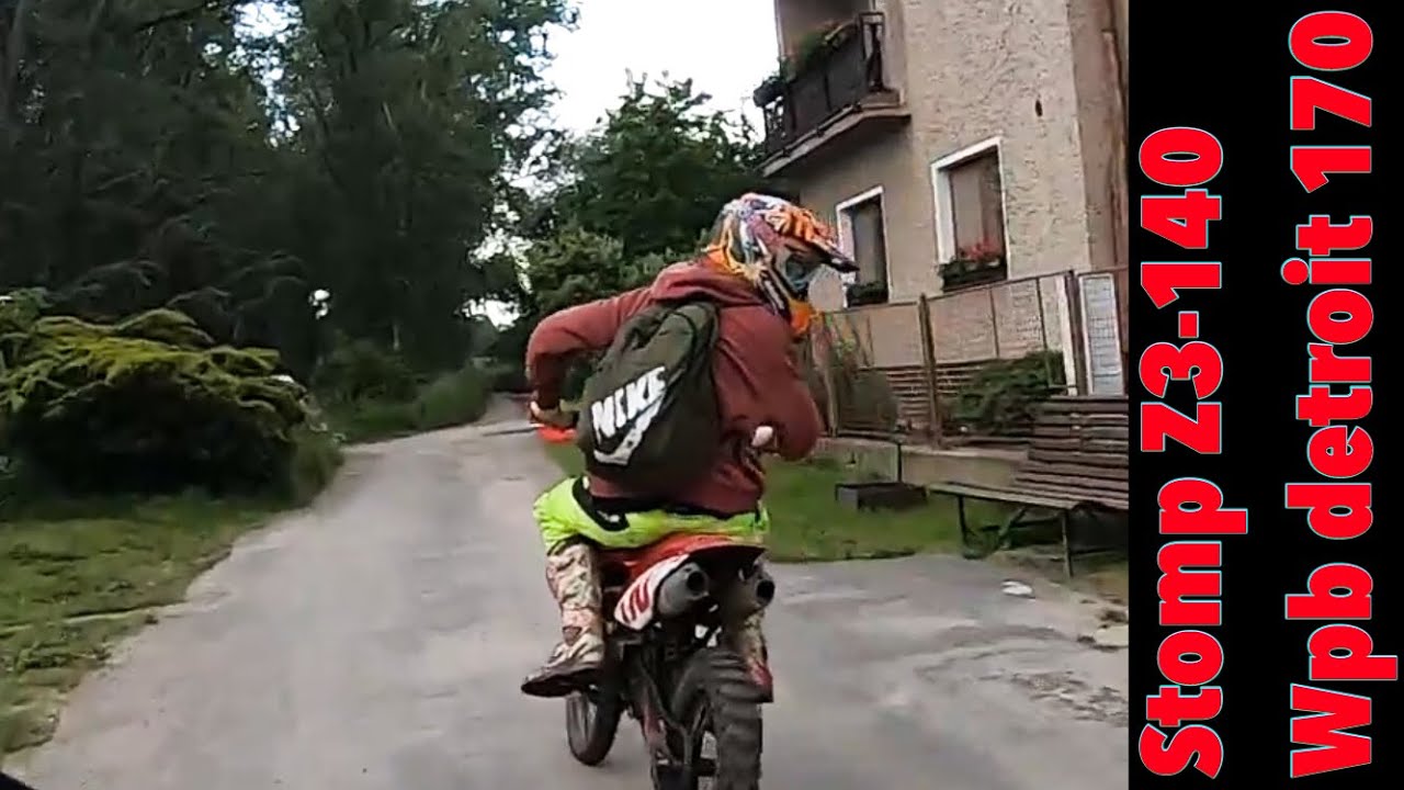 Pitbike stomp z3-140 & WPB 170 | Forest ride