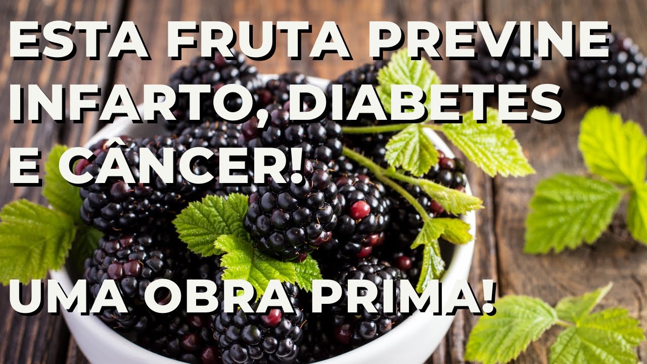 Esta fruta previne infarto, diabetes e câncer! Obra prima da Natureza!
