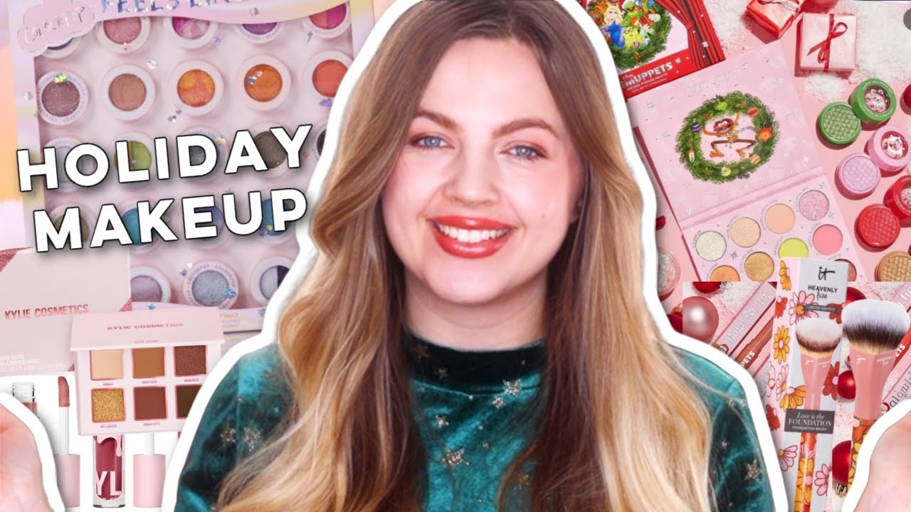 NEW HOLIDAY MAKEUP RELEASES 2022! COLOURPOP, KYLIE COSMETICS, LISA ELDRIDGE & MORE!