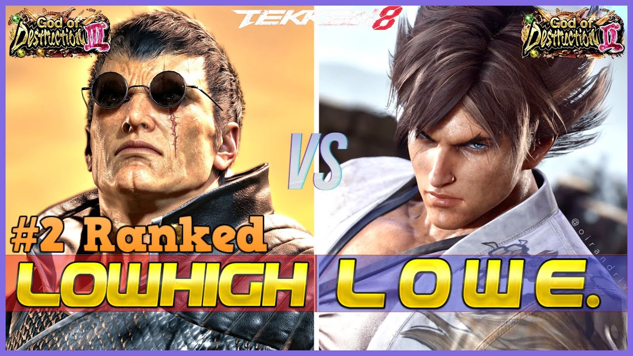 T8 ▰ LOWHIGH (#2 Ranked Bryan) Vs LOWE LARS (High Ranked Lars) ▰ Tekken 8 High Level Gameplay