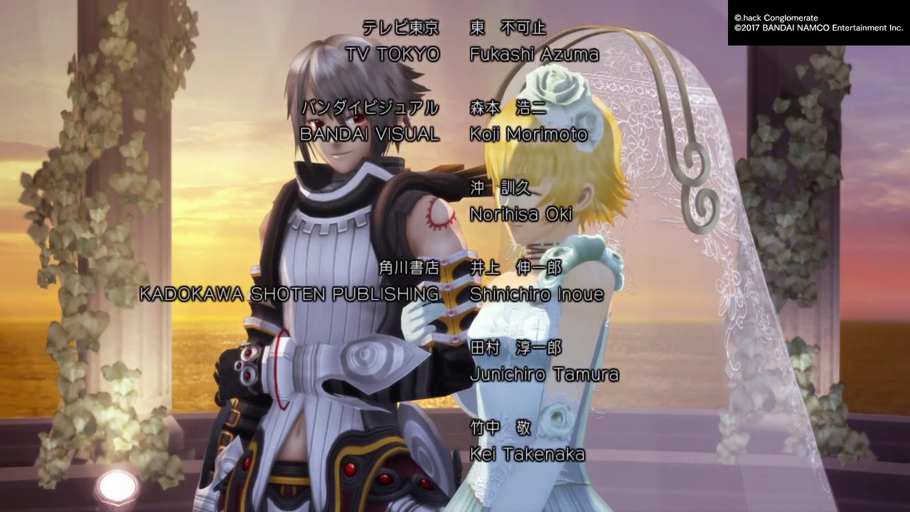 結婚イベント　hack//Ｇ.Ｕアトリ