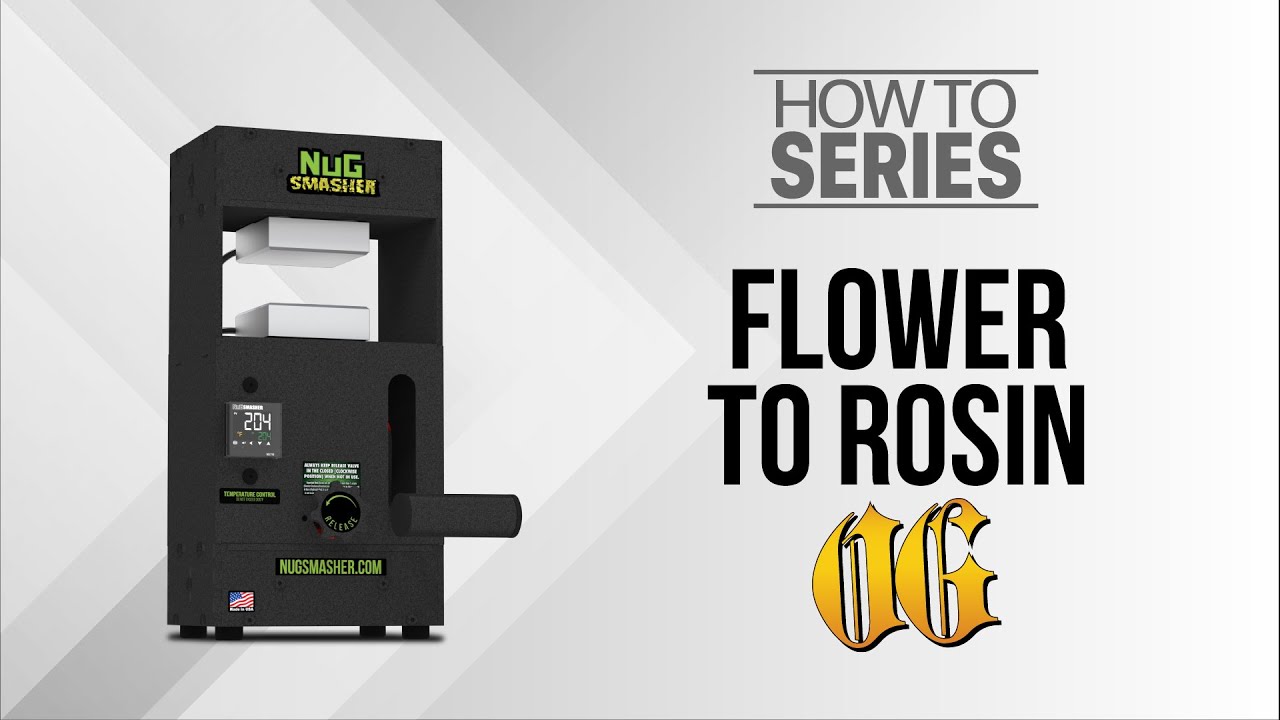 START TO FINISH  - FLOWER TO ROSIN NUGSMASHER&reg; OG
