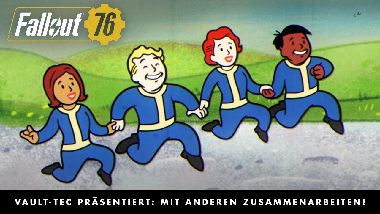 Fallout 76 – Vault-Tec präsentiert: Mit anderen zusammenarbeiten! (Multiplayer)