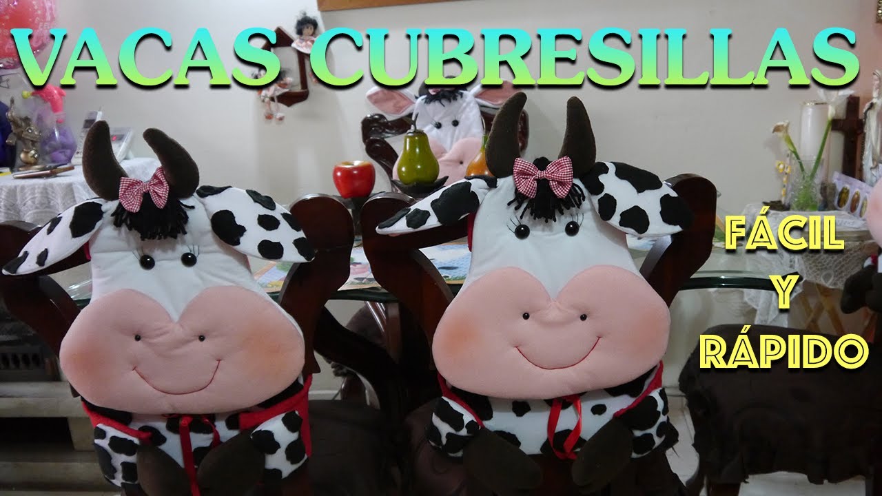 DIY . VACAS CUBRE SILLAS