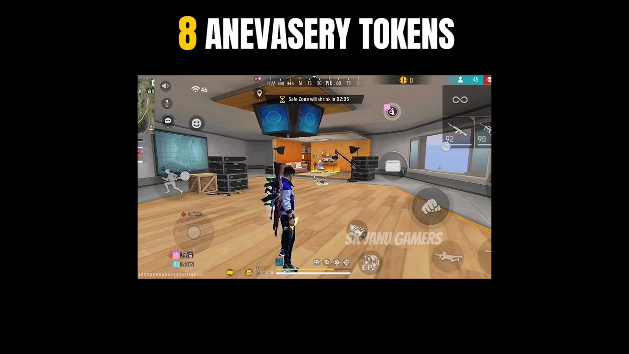 8th Anniversary Free Fire: How to Get ALL 8 Tokens FAST! 🔥 (Free Rewards!)