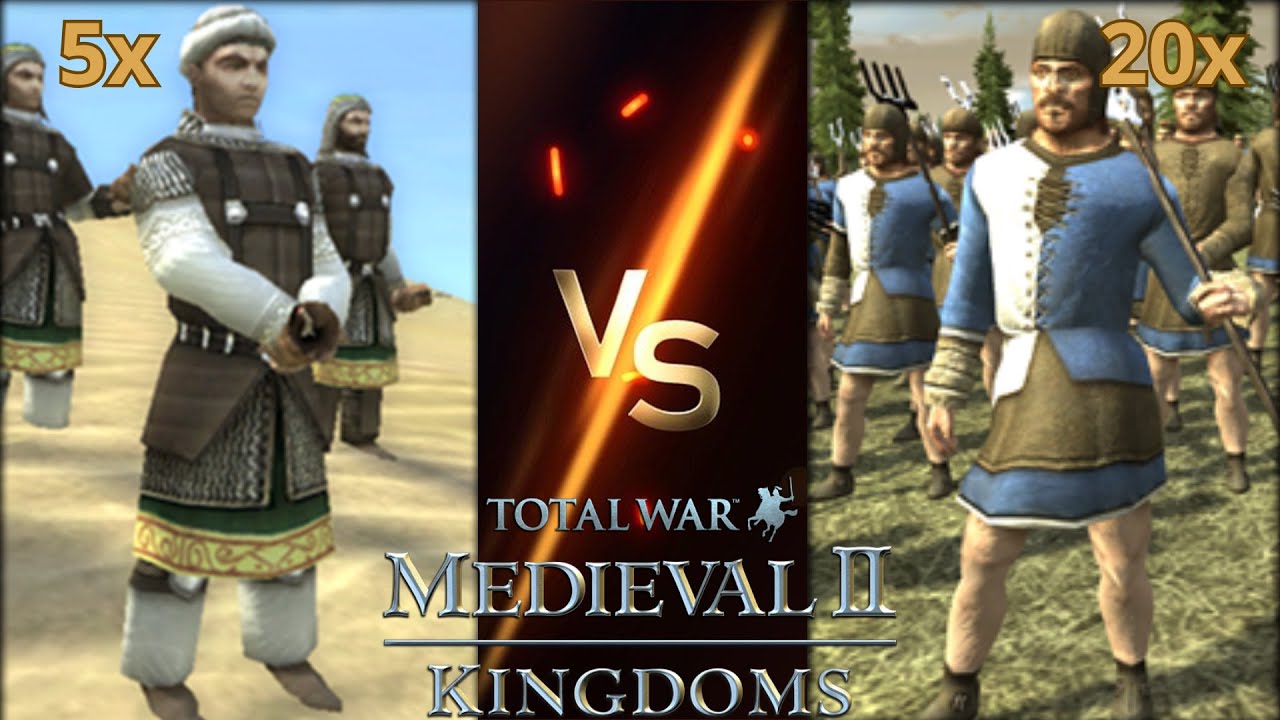 Can a Big Peasant Blob Challenge 5 Naffatuns in Medieval 2: Total War Kingdoms?
