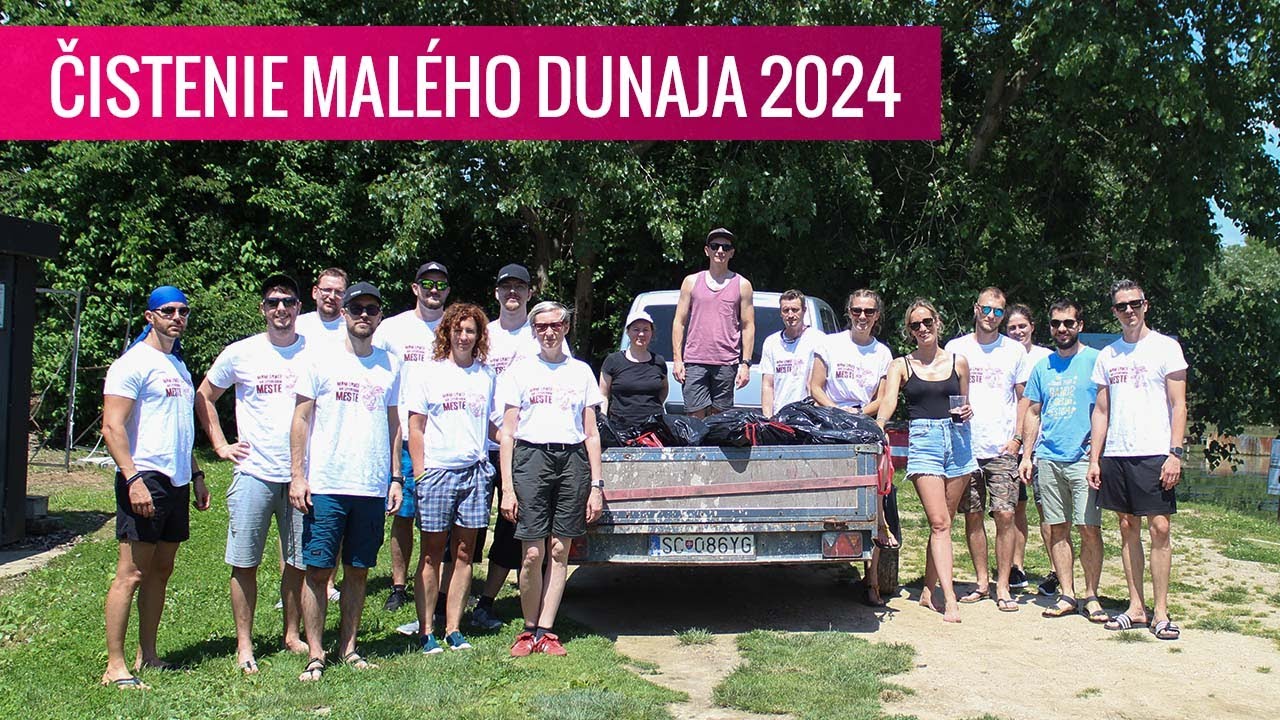 Čistenie Malého Dunaja 2024