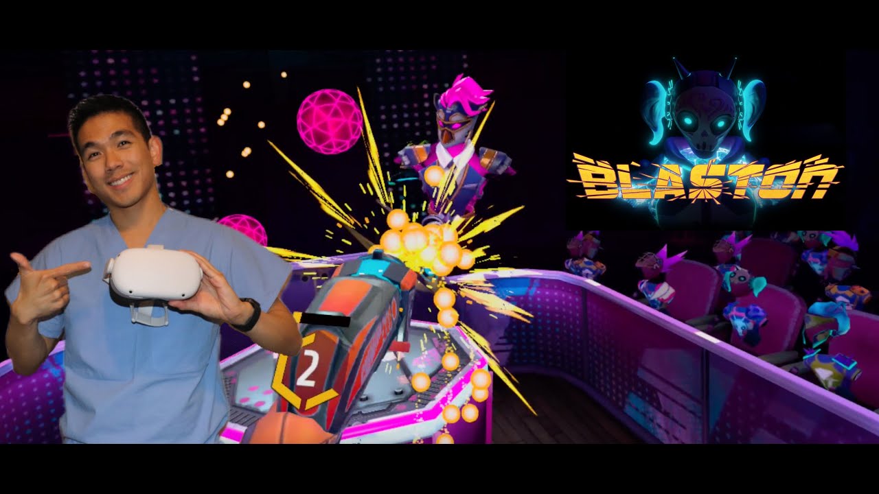Victory By Default! - Blaston/Oculus Quest Virtual Reality Gameplay #2 [ATG]
