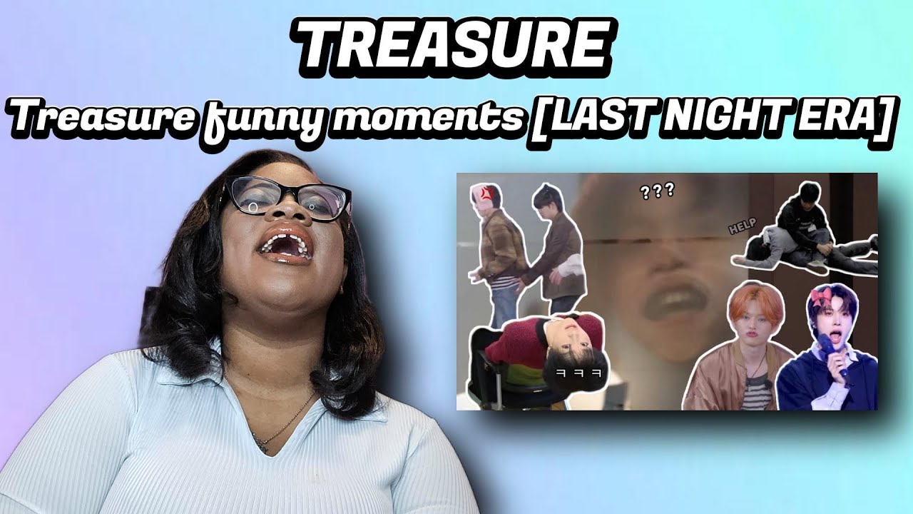 TREASURE REACTION - Treasure funny moments [LAST NIGHT ERA] | KayTReacts