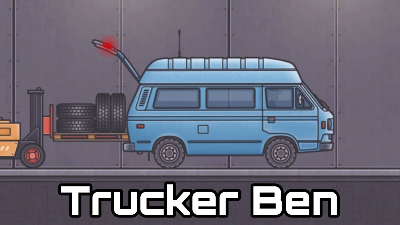 Везу грузовые колеса! - Trucker Ben