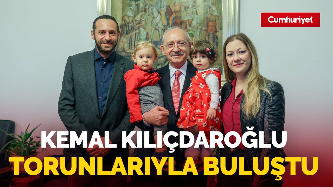 Cumhurbaşkanı Adayı Kemal Kılıçdaroğlu, torunları ile buluştu