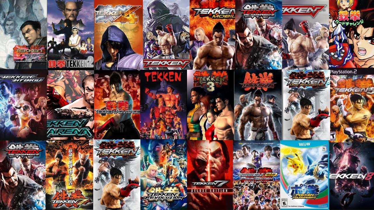 Evolution of Tekken Games (1994&ndash;2024)
