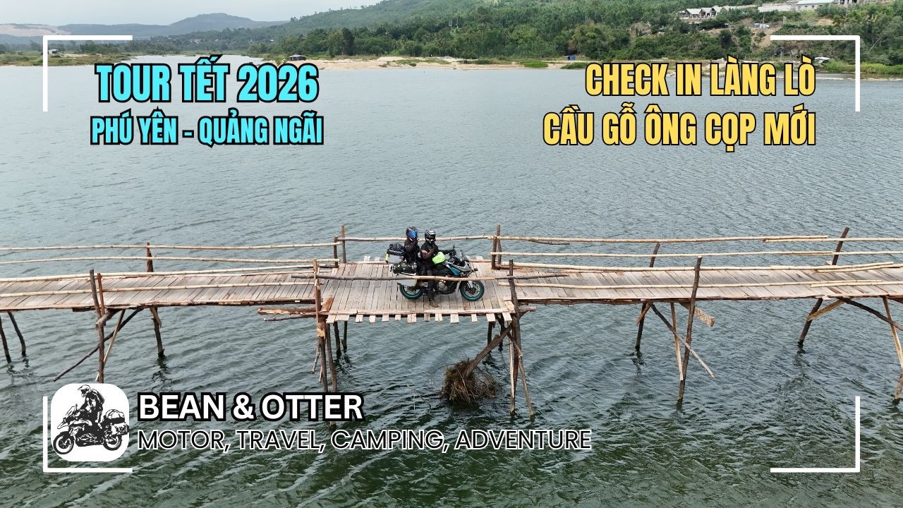 Tết 2026 Phú Yên - Quảng Ngãi: Check in Làng Lò và cầu gỗ Ông Cọp mới