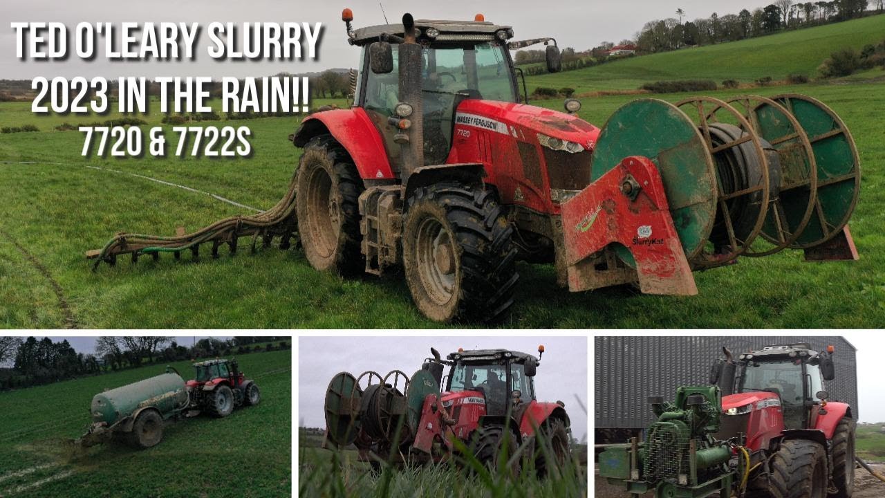 Ted O'Leary Slurry 2023 in Halfway Co.Cork ~ 7720S & 7718!!