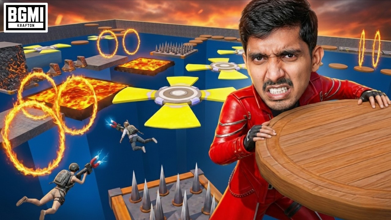 New Hardest Parkour Speedrun Challenge | Can We Break The Record? Bgmi Hard Parkour Gameplay