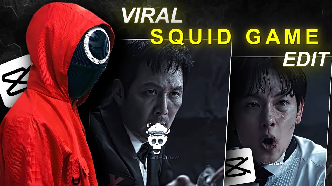 Viral Squid Game Edit Tutorial | Capcut⭕