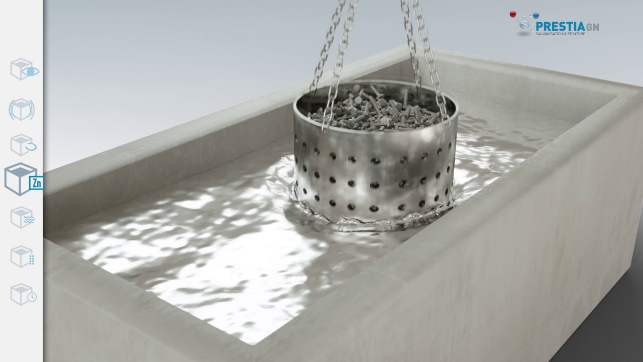 GALVANISATION PAR CENTRIFUGATION