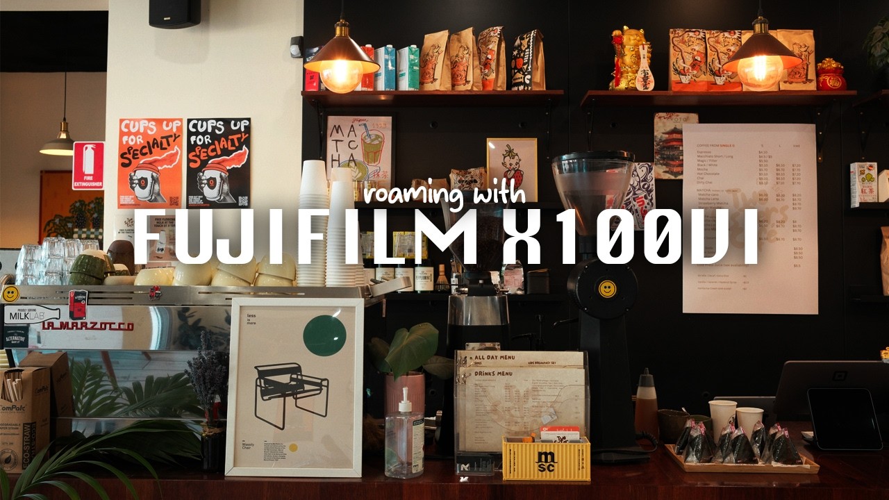 Roaming with the Fujifilm X100VI | Japanese Cafe & Adelaide Fringe