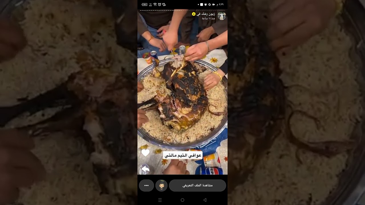 #بيت رشك شوي الخروف مامستوي 😂