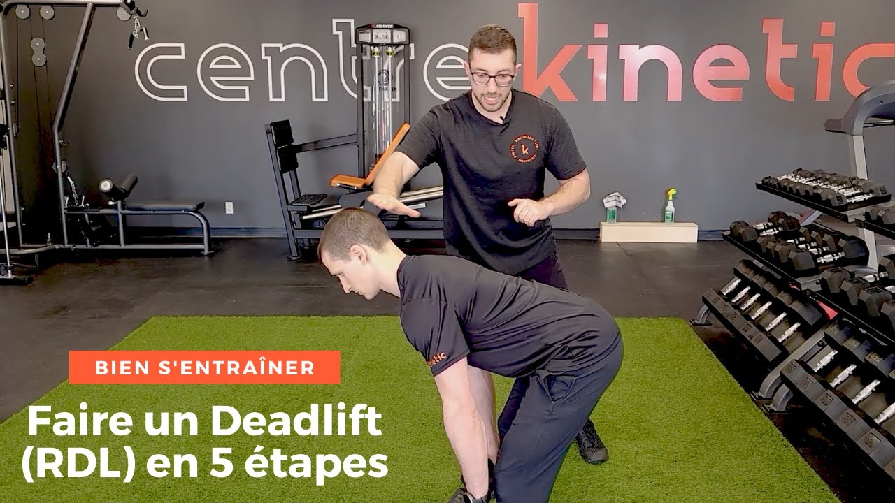 Comment faire un Deadlift (RDL) en 5 étapes