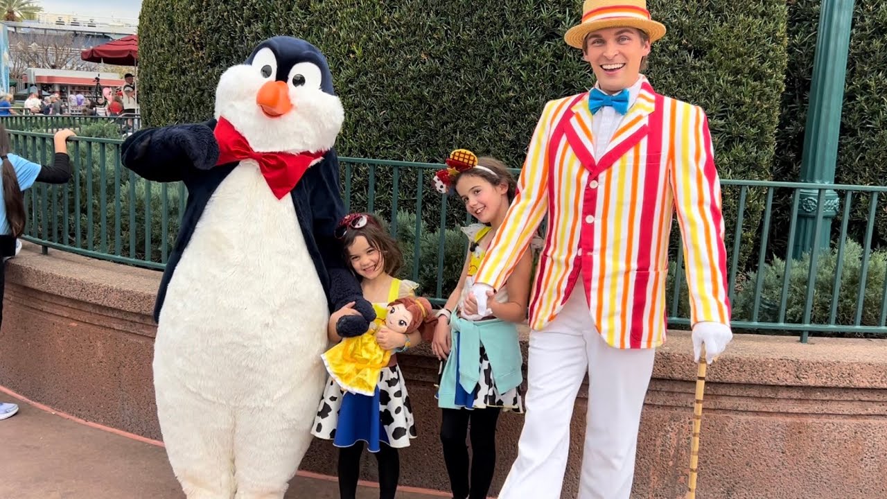 A trip to Disney’s Hollywood Studios! | We met Bert from Marry Poppins!