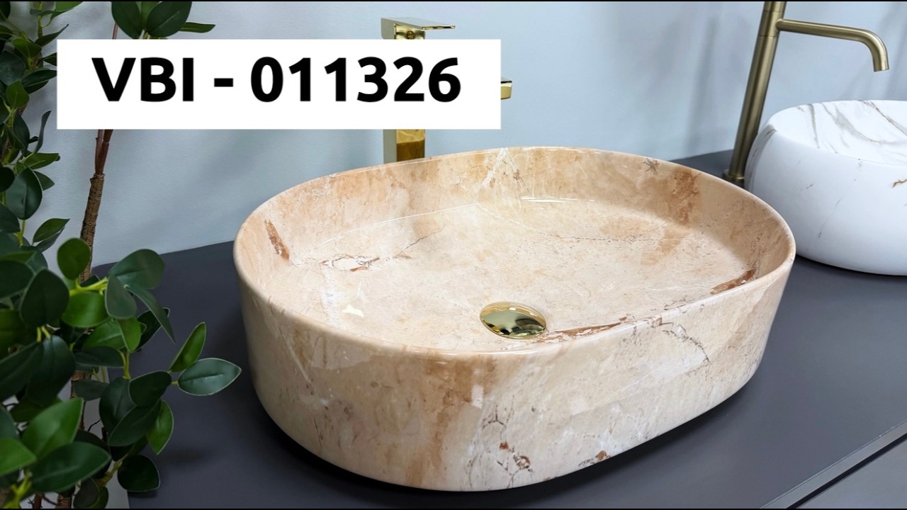 Умивальник VBI VERONA TRAVERTINE — огляд дизайнерської раковини