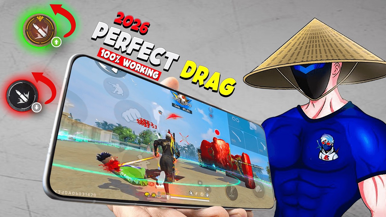 2026 PERFECT [ Drag Technique ] 🤯 FOR HEADSHOTS | 100% Working Aim lock | New Headshot Setting ~