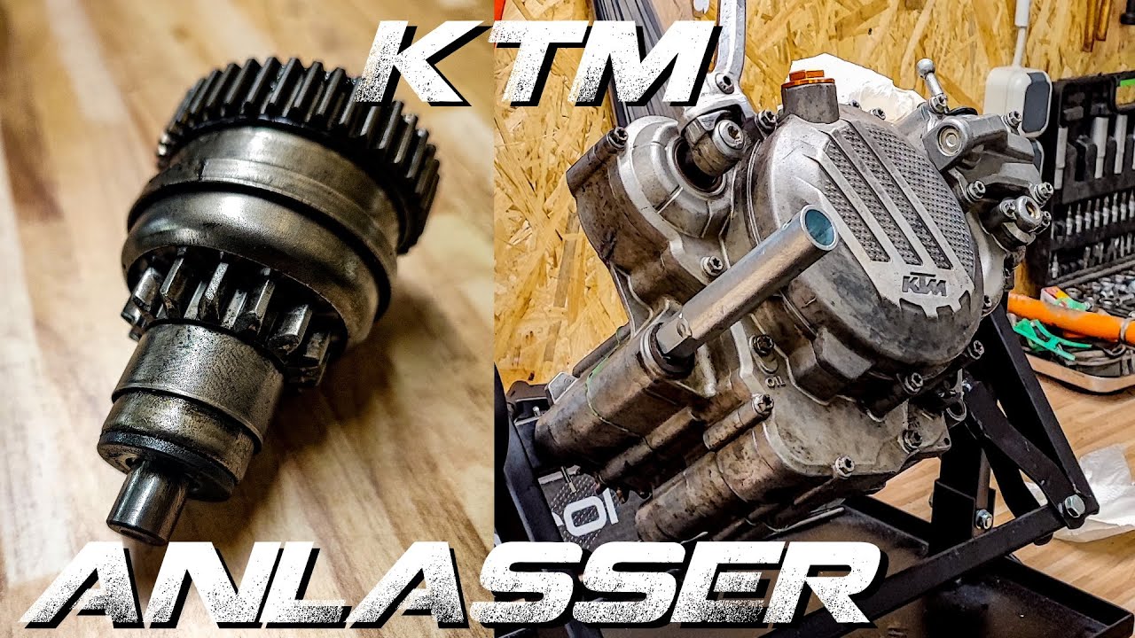 ⚙️ das Winterprojekt ⚙️Motor raus ⚙️Anlasser Reparieren ⚙️ Fußrasten ⚙️ Bendix ⚙️ Anlasserfreilauf