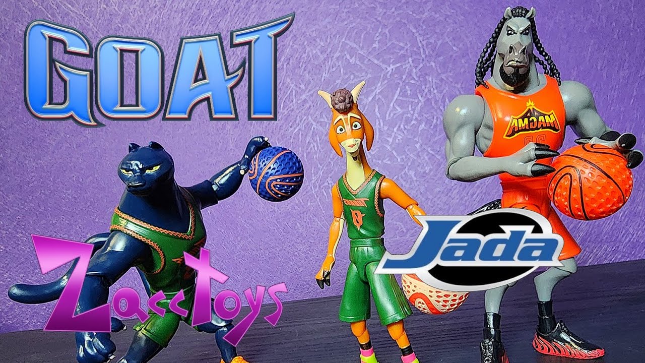 Обзор фигурок Jada Toys Sony Animation GOAT высотой 5 дюймов: Уилл Харрис, Джетт Филлмор и Мэйн А...