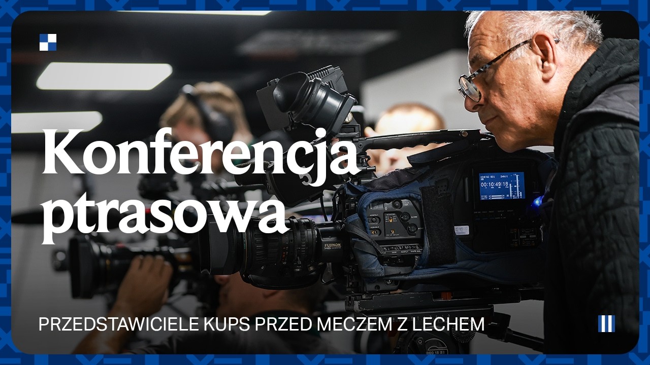 KONFERENCJA PRASOWA | Przedstawiciele KuPS Kuopio przed meczem z Lechem Poznań