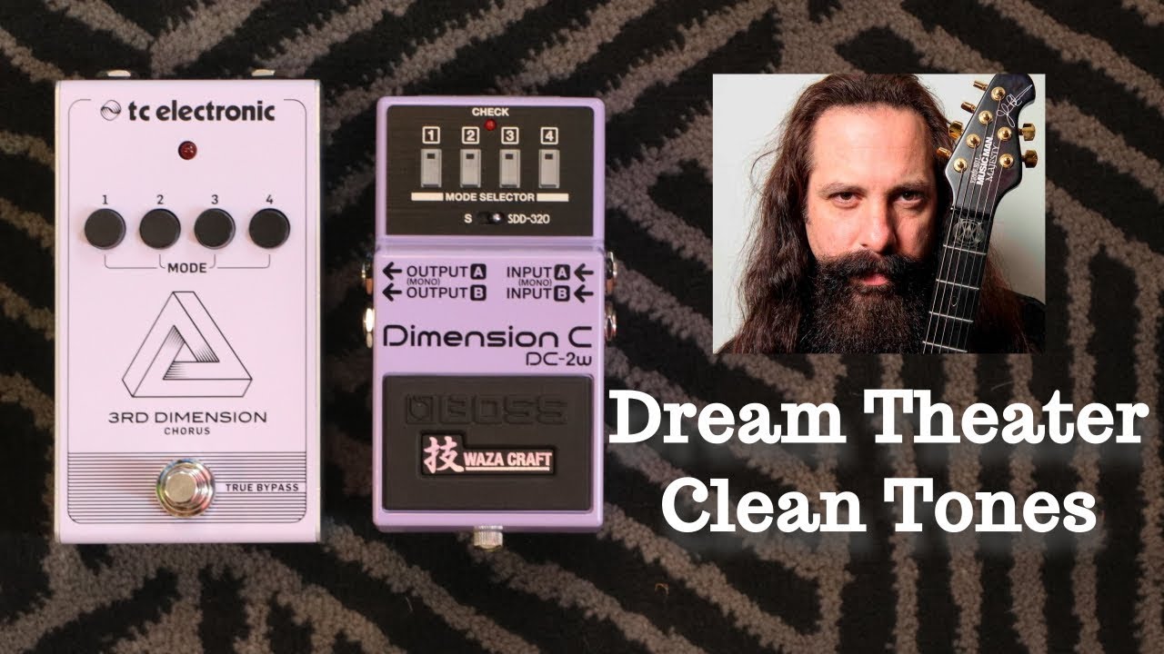 SOUND LIKE PETRUCCI? TC Electronic 3rd Dimension vs Boss DC-2 Waza Craft Chorus Comparison
