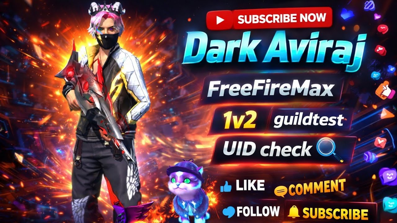 Free Fire Max 1vs2 Guild Test | Solo vs Duo Custom Match⚡