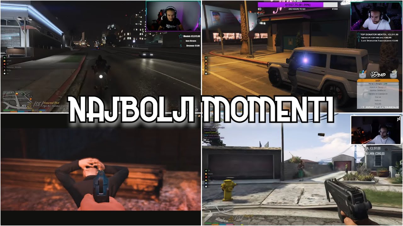 NEDIM NAJBOLJI GTA 5 ROLEPLAY MOMENTI | PART 1