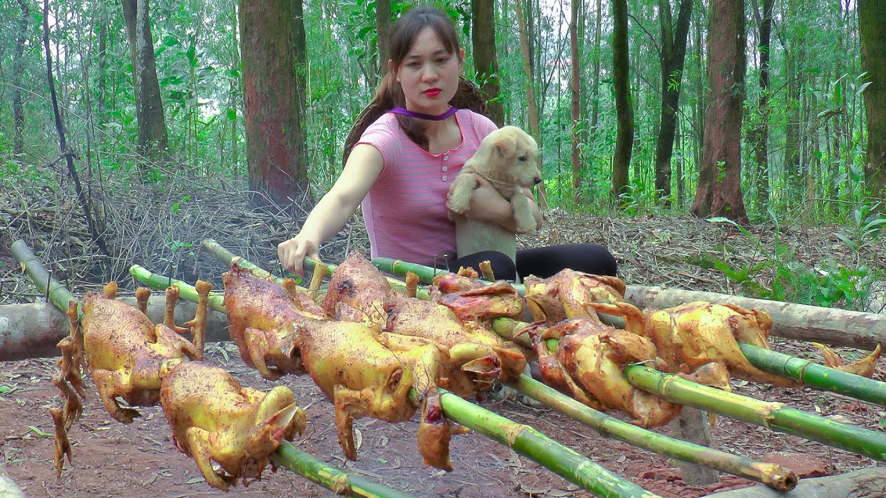 60 Busy Days of Harvest - The Process of Cooking Smoked Meat Dishes - Sell ​​To Farmers